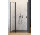 Drzwi prysznicowe do wnęki Radaway Nes Black DWJ II 120, lewe, 1200x2000mm, szkło przejrzyste, profil czarny