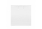 Villeroy & Boch Architectura MetalRim Brodzik kwadratowy 90x90x1,5 cm z akrylu, biały Weiss Alpin