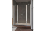 Komplet ścianek do drzwi prysznicowych Radaway Nes 8 DWD II 570, profil chrom