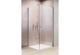 Kabina prysznicowa Radaway Eos KDJ I, prawa, 80x100cm, szkło przejrzyste, profil chrom