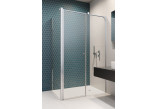 Drzwi kabiny prysznicowej Radaway Eos KDS II, prawe, 90cm, szkło przejrzyste, profil chrom