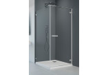 Drzwi kabiny prysznicowej Radaway Arta KDJ I, 80cm, prawe, skrzydłowe, szkło przejrzyste, profil chrome+