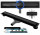 Odpływ liniowy Rea Neo Pro, 90cm, zestaw 2w1, czarny mat