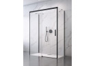 Ścianka boczna S1 70 prawa Radaway Idea Black KDJ+S, przejrzysta, 700x2000mm, profil czarny