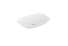Umywalka nablatowa Villeroy & Boch Loop & Friends, 62x42cm, z przelewem, Weiss Alpin CeramicPlus