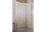 Drzwi prysznicowe do wnęki Radaway Idea Gold DWJ, prawe, 100cm, przesuwne, szkło przejrzyste, profil złoty