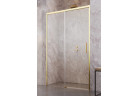 Drzwi prysznicowe do wnęki Radaway Idea Gold DWJ, prawe, 150cm, przesuwne, szkło przejrzyste, profil złoty