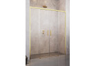 Drzwi prysznicowe do wnęki Radaway Idea Gold DWD, 190cm, rozsuwane, szkło przejrzyste, profil złoty