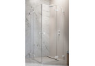 Część prawa kabiny Radaway Essenza Pro White KDD, 800x2000mm, szkło przejrzyste, profil biały