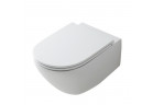 Miska wisząca WC Kerasan Aquatech Norim, 55x36,5cm, biały