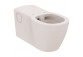Miska wisząca WC dla osób niepełnosprawnych Ideal Standard Connect Freedom, 76x36,5cm, rimless, biała