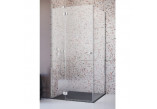 Drzwi prysznicowe Radaway Torrenta KDJ 100cm, prawe, szkło przezroczyste - profil chrom