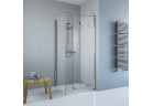 Drzwi kabiny prysznicowej Radaway Fuenta New KDJ B, prawe, 80cm, składane, szkło przejrzyste, profil chrom