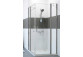 Kabina wejście narożne Huppe Classics 80x80 cm, wys. 190 cm, srebrny mat, szkło przeźroczyste z Anti Plaque - sanitbuy.pl