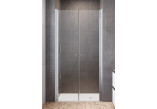 Drzwi prysznicowe do wnęki Radaway Eos DWD I 70, dwuskrzydłowe, 700x1970mm, profil chrom