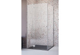 Kabina prysznicowa Radaway Torrenta KDJ, 80x100cm, lewa, szkło przejrzyste, profil chrom