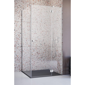 Kabina prysznicowa Radaway Torrenta KDJ, 100x90cm, prawa, szkło przejrzyste, profil chrom