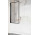 Parawan nawannowy Radaway Nes 8 Black PNJ I Frame, lewy, szkło przejrzyste, czarna ramka, 60x150cm, czarny profil