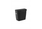 Zbiornik do kompaktu WC Roca Carmen Black, 3/4,5L, zasilanie dolne, czarny