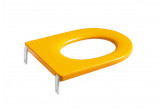 Siedzisko WC dla dzieci Roca Happening, żółte