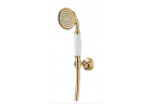 Punktowy zestaw prysznicowy Omnires Armance, słuchawka 1-funkcyjna z uchwytem i wężem 150cm, złoty