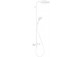Komplet prysznicowy Hansgrohe Showerpipe Raindance Select S 240 1jet P, bateria termostatyczna, czarny mat