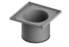 Ramka rusztu TECEdrainpoint S, 150x150mm, z tworzywa, bez rusztu