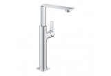 Bateria umywalkowa Grohe Allure, stojąca, wysokość 377mm, obrotowa wylewka, korek klik-klak, chrom