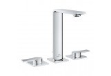 Bateria umywalkowa 3-otworowa Grohe Allure, stojąca, wysokość 228mm, korek automatyczny, chrom