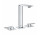 Bateria umywalkowa 3-otworowa Grohe Allure, stojąca, wysokość 228mm, korek automatyczny, chrom
