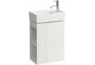 Szafka pod umywalkę Laufen Kartell by Laufen, 44x27cm, drzwi prawe, dla umywalki 815334, biały mat