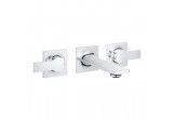 Bateria umywalkowa 3-otworowa Grohe Allure, podtynkowa, wylewka 150mm, chrom