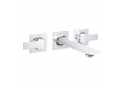 Bateria umywalkowa 3-otworowa Grohe Allure, podtynkowa, wylewka 208mm, chrom