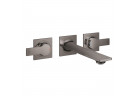 Bateria umywalkowa 3-otworowa Grohe Allure, podtynkowa, wylewka 208mm, hard graphite