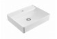 Umywalka nablatowa Excellent Rima 2.0, 60x40cm, bez przelewu, otwór na baterię, śnieżnobiały