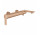 Bateria wannowa Grohe Allure, natynkowa, 2 wyjścia wody, wylewka 196mm, brushed warm sunrise