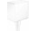 Przyłącze węża Hansgrohe FixFit Square bok 64 mm, biały mat