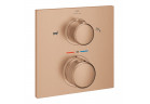 Termostatyczna bateria wannowa Grohe Allure, podtynkowa, 2 wyjścia wody, brushed warm sunset