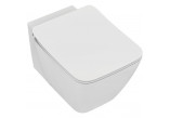 Miska wisząca WC Ideal Standard Strada II AquaBlade®, 36,5x54,5 cm, biały + deska wolnoopadająca