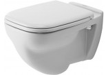 Miska WC wisząca Duravit D-Code, 54x35,5 cm HygieneGlaze, z półką - biała