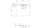 Brodzik prostokątny Villeroy & Boch Architectura, 900x800mm, akryl, Weiss Alpin