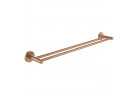 Wieszak na ręcznik Grohe Essentials, podwójny - brushed warm sunset