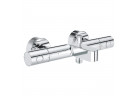 Bateria wannowo-prysznicowa Grohe Grohtherm 800 Cosmopolitan, termostatyczna, ścienna - chrom
