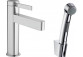 Bateria umywalkowa Hansgrohe Finoris, stojąca, wysokość 182mm, z główką Bidette i wężem 160cm, chrom