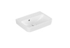 Umywalka wisząca Villeroy & Boch O.novo, 50x37cm, z przelewem, bez otworu na baterię, Weiss Alpin CeramicPlus