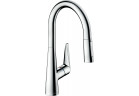 Bateria kuchenna Hansgrohe Talis M51, jednouchwytowa, wysokość 400mm, wyciągana wylewka, 2jet, sBox, chrom