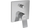 Bateria wannowa Hansgrohe Vivenis, podtynkowa, zintegrowany systemem zabezpieczającym zgodnie z EN1717, chrom