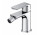 Bateria bidetowa Omnires Sacramento, stojąca, wysokość 130mm, chrom