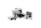 Bateria wannowa Omnires Baretti, natynkowa, 2 wyjścia wody, wylewka 184mm, chrom