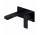 Bateria umywalkowa Omnires Baretti, podtynkowa, wylewka 170mm, czarny mat